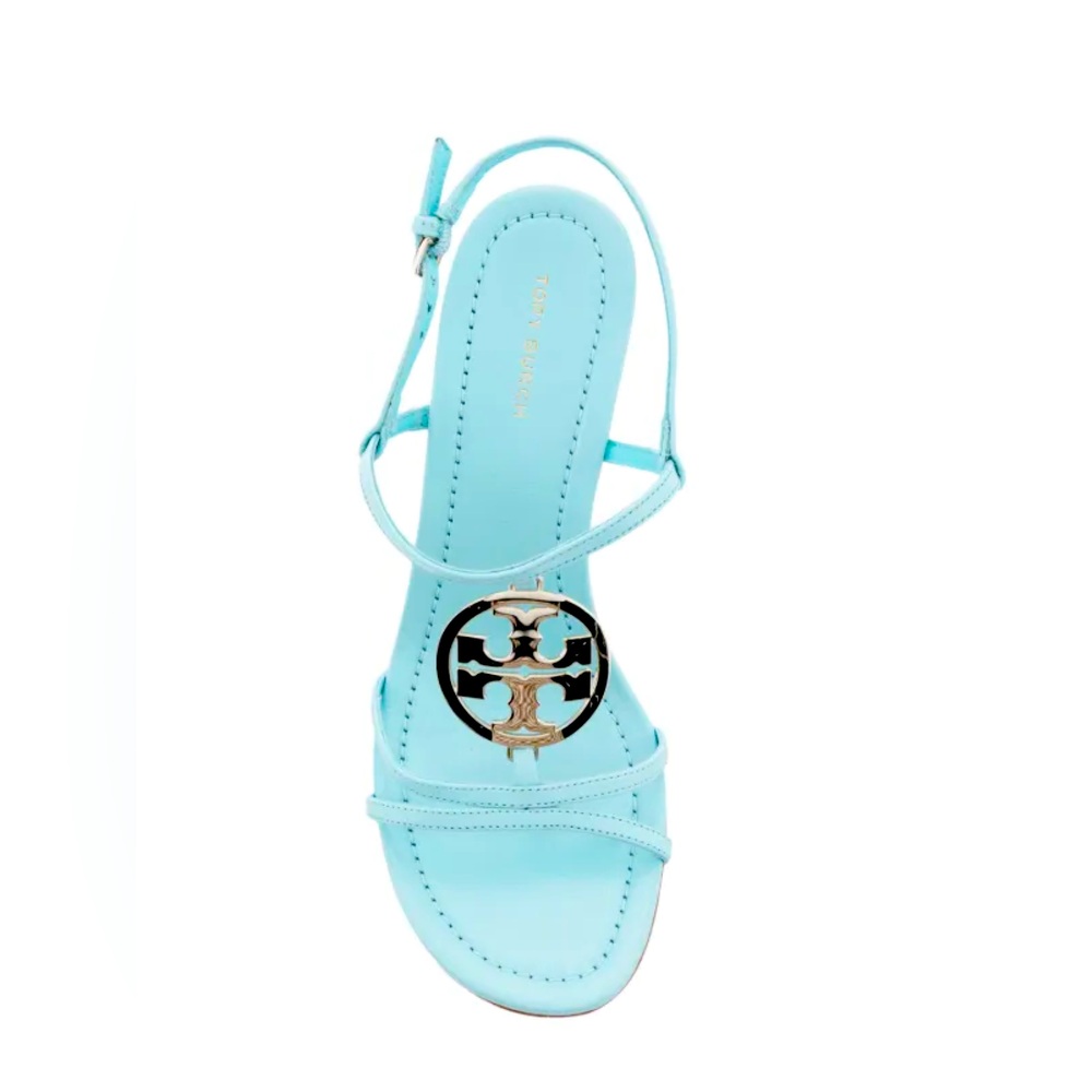 90mm logo-plaque leather sandals